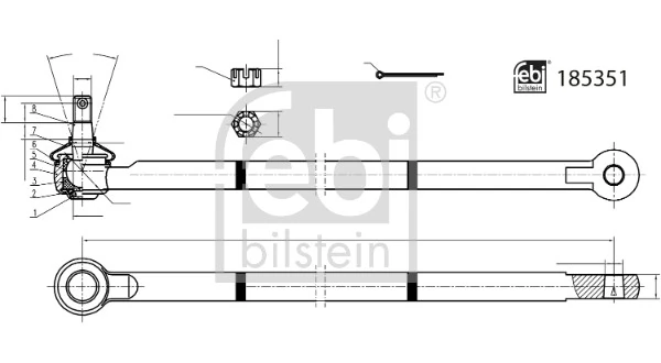 Centre Rod Assembly